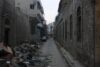 Homs: Ganze Straßenzeilen sind zerstört; langsam kehren einige Leute zurück und beginnen aufzuräumen (csi)