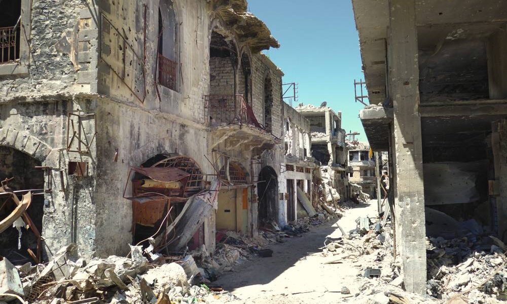Aleppó, vagy ami megmaradt belőle. | © CSI