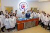 Az aleppói örmény evangélikus „Béthel Poliklinika” orvosi és ápolói csapata profin harcol a koronavírus ellen. (fb Armenian Evangelical Bethel Church)