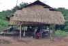 Ein typisches Haus im ländlichen Gebiet von Laos (msn)