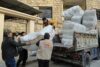 Aleppó: a szíriai ortodox egyház élelmiszert oszt a rászorulóknak. | © CSI