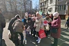 Kijev: A CSI partnere segélyszállítmányokat oszt szét a rászorulóknak. | © cas