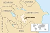 Dél-Kaukázus, Azerbajdzsán, Örményország, és Hegyi-Karabah. Forrás Wikimedia Commons